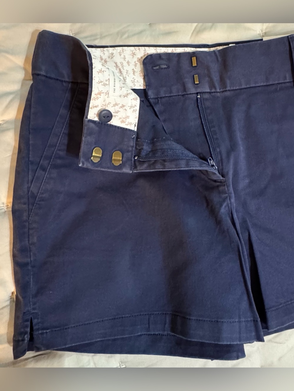 NWT Loft Navy Riviera Shorts (6) - Picture 6 of 11